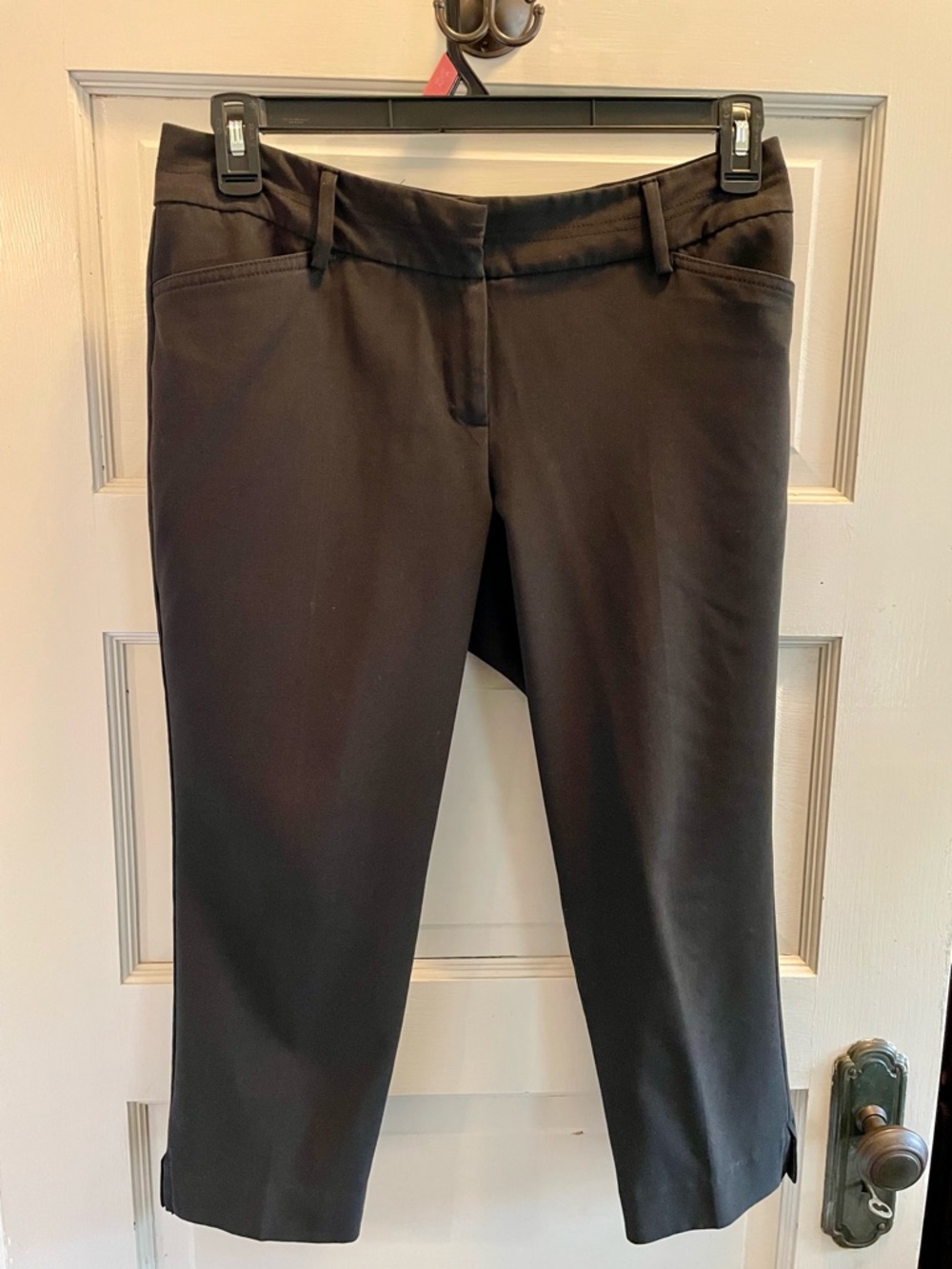 New York & Company Black Petite Skirt/Bottom